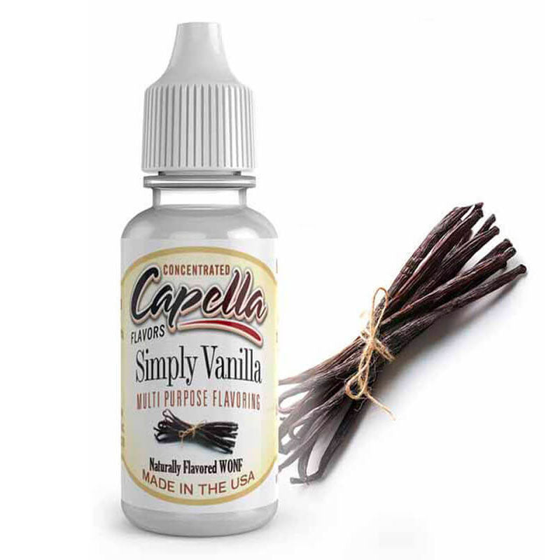 Capella Simply Vanilla Smagstilsætning - MoccaJoe.dk