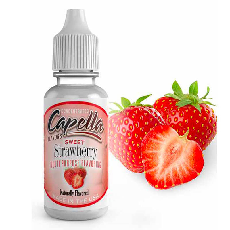 Capella Sweet Strawberry Smagstilsætning - MoccaJoe.dk